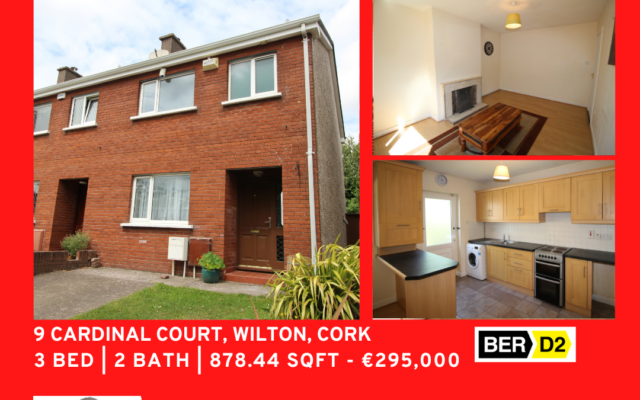 Property required in Bishopstown. We have strong demand for two and three bedroomed property in Bishopstown and Wilton.